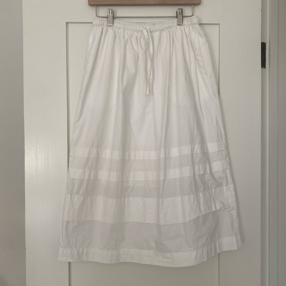 Nothing written cotton white skirt